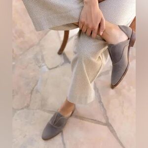 Nisolo‎ x Anthropologie gray oxfords EUC in box